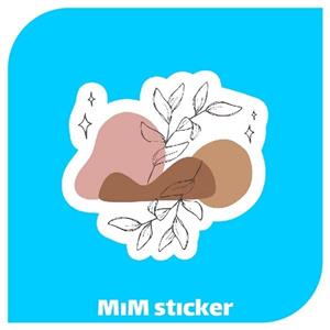 استیکر flower کد 1