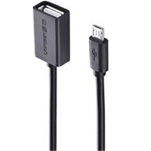 مبدل microUSB به USB 2.0 OTG یوگرین مدل Deluxe 10739 Ugreen 10379 Deluxe microUSB To USB 2.0 OTG Adapter