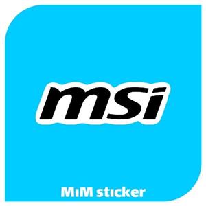 استیکر لوگو msi