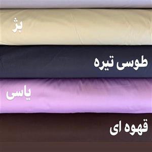 نیم ست ملحفه دونفره 160 ملرز ساده یاسی رانفرس