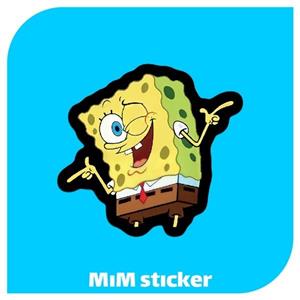 استیکر باب اسفنجی کد 3