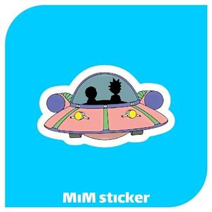استیکر rick and morty2