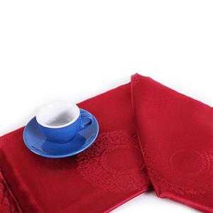 رومیزی ژاگارد 4نفره مستطیل 150*120 رمانس یاسی