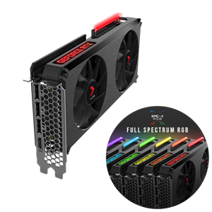 کارت گرافیک PNY مدل RTX 3060 Ti 8GB RGB Dual Fan Edition GeForce RTX™ XLR8 Gaming REVEL EPIC-X RGB™ 