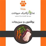 غذای ارگانیک گربه پت آباد Fresh مدل بوقلمون و سبزیجات وزن 250 گرم