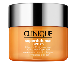 کرم ضد آفتاب مرطوب کننده صورت کلینیک آمریکا Clinique Superdefense Multi-Correcting Cream SPF 25 30ml