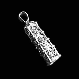 گردنبند حرز امام جواد (ع) نقره طرح رام فر