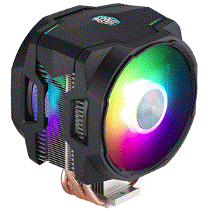 فن خنک کننده پردازنده کولر مستر مدل مستر ایر ام ای 610 پی آر جی بی