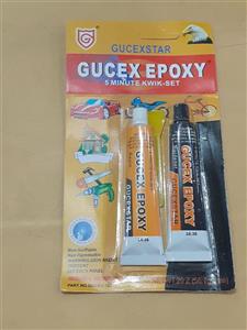 چسب دوقلو آمریکایی برند (Gucex Epoxy) جین ١٢ عددی