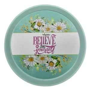 سینی پذیرایی دایره رایکا  قطر 32 سانتیمتر مدل BELIEVE کد 824