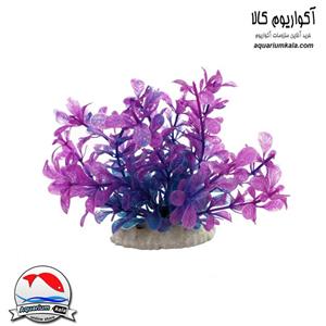 گیاه مصنوعی بته بزرگ کد ۴۸۵ (بنفش -آبی)