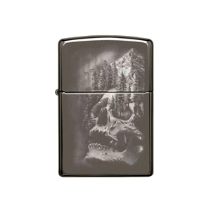 فندک زیپو مدل Zippo Skull Mountain Design کد 49141