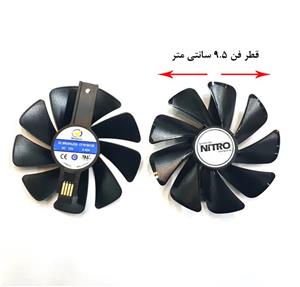 فن کارت گرافیک سافایر مدل RX580