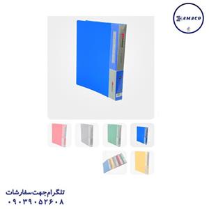 کلاسور 4 حلقه سهند مدل Strip کد 0172 ظرفیت 100 برگ 