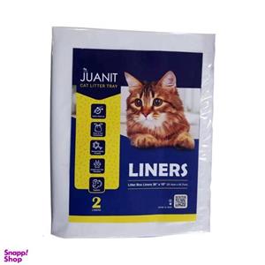 لاینر کیسه زباله مخصوص ظرف خاک گربه ۲ عددی برند ژوانیت