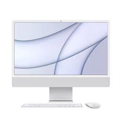 آی مک 24 اینچ اپل مدل MGTF3 M1 chip 8-Core CPU 7-Core GPU نقره ای