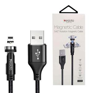کابل مگنتی USB به لایتنینگ یسیدو مدل CA68 طول 1 متر 2.4 آمپر
