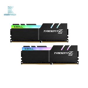 رم دسکتاپ DDR4 دو کاناله 4400 مگاهرتز CL19 جی اسکیل سری TRIDENT Z RGB ظرفیت 64 گیگابایت بسته دو عددی