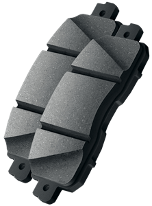 لنت ترمز جلو دیسکی چانگان شاسی برند جی اس ار