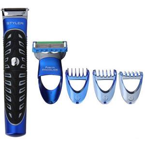 خود تراش ژیلت مدل FUSION PROGLIDE STYLER همراه با 3 سری شانه Proglide Styler Fusion