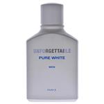 ادکلن مردانه ادوتویلت پیور وایت آنفورگتیبل UNFORGETTABLE PURE WHITE 100ml