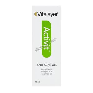 کرم ژل ضد جوش اکتی ویت ویتالیر 15 میلی لیتر Vitalayer Activit Anti Acne gel 15ml