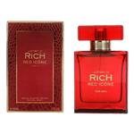 ادکلن ریچ قرمز رد آیکون مردانه geparlys red icone rich johan.b 90 ml EDT