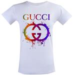 تیشرت زنانه مدل GUCCI کد T37 رنگ سفید