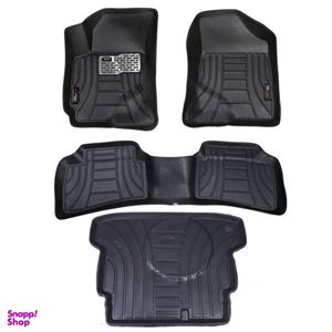 کفپوش سه بعدی خودرو ماهوت مدل رویال مناسب برای سراتو سایپا به همراه کفپوش صندوق