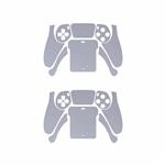 MAHOOT Matte-Silver Sticker for PS5 Controller Pack of 2