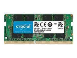 حافظه رم لپ تاپ کروشیال مدل Crucial 16GB DDR4 3200Mhz CL22 Single Channel Laptop RAM 