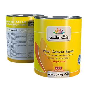 رنگ روغنی سبز مات اطلس