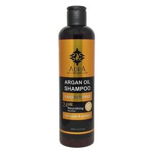 شامپو مراقبت کننده و ترمیم کننده آدرا حاوی روغن آرگان 270 میلی لیتر Adra Argan Oil Repair Shampoo 270ml