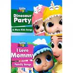 دی وی دی فرشته کوچولو little angel dinosaur party DVD