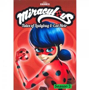 دی وی دی دختر کفشدوزکی Miraculous ladybug 3 DVD