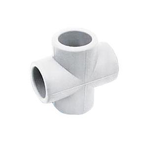 چهار راهی آبرسانی پلی پروپیلن 25 میلی متر آذین لوله مدل 17110