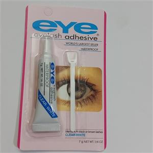 چسب مژه ضد آب مدل eyelash adhesive CLEAR-WHITE