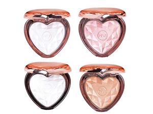 هایلایتر قلبی هدی موجی HUDAMOJI LOVE Highlight Powder