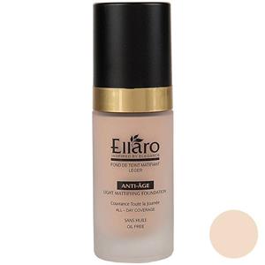 Ellaro Light Mattiflying Silky Rose Foundation 30ml 