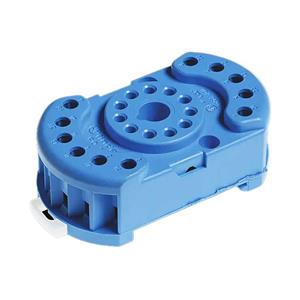 سوکت مدل 90.22 برای رله شیشه ای فیندر finder نوع گرد 8 پایه