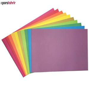 مقوا گلاسه رنگی 10 عددی