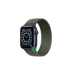 بند ساعت گرین Braided Solo Loop مناسب برای Apple Watch 40/38mm Green Apple Watch 40/38mm Braided Solo Loop