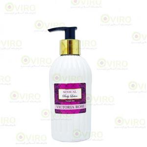 لوسیون بدن سنشوال ویکتوریا رز 250 میلی لیتر Sensual Victoria Rose body lotion 250 ml