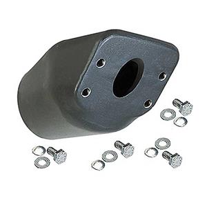 براکت لوله نصب افقی 6 سانتیمتری برای چراغ ساترن و اپتیلوکس مازی نور