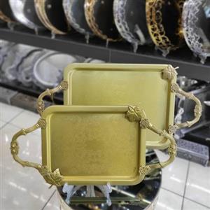 سینی پذیرایی  پیوتر  برگی