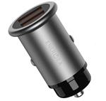 شارژر فندکی اینرجیا مدل Minidrive 2 Aluminium Mini Car Charger With Dual Fast Charging USB- A Ports