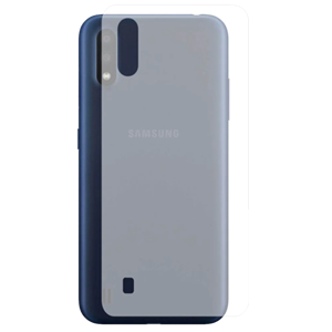 برچسب محافظ پشت گوشی مناسب برای سامسونگ Galaxy A01 Samsung Carbon Design Back Protector 