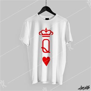 تیشرت کویین قلب Queen
