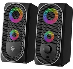 اسپیکر بلوتوث گیمینگ پورودو Stereo Bluetooth Gaming Speaker 10W PDX511BT دو تکه Porodo Stereo Bluetooth Gaming Speaker 10W PDX511BT