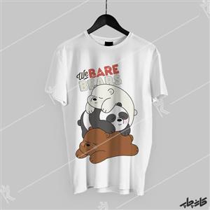 تیشرت سه خرس ساده‌ لوح